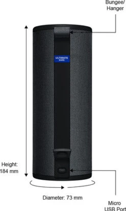 Ultimate Ears BOOM 3 Zwart 13 Ultimate Ears BOOM 3 Zwart -Tech Winkel 1114931 1