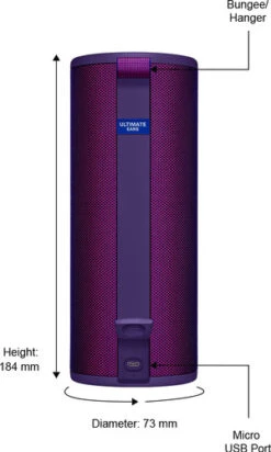 Ultimate Ears BOOM 3 Paars -Tech Winkel 1114957