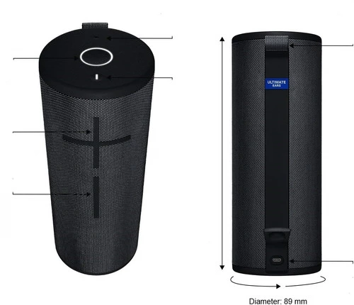 Ultimate Ears BOOM 3 Zwart 11 Ultimate Ears BOOM 3 Zwart - Afbeelding 9