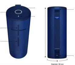 Ultimate Ears MEGABOOM 3 Blauw -Tech Winkel 1124584