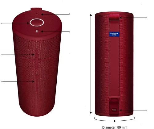 Ultimate Ears MEGABOOM 3 Rood 8 Ultimate Ears MEGABOOM 3 Rood - Afbeelding 6