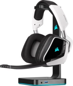 Corsair Void RGB Elite Draadloze Gaming Headset PC/PS4/PS5 Zwart/Wit -Tech Winkel 1310622