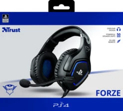Trust GXT 488 FORZE Official Licensed - Playstation 4 En 5 Gaming Headset - Zwart -Tech Winkel 1343199