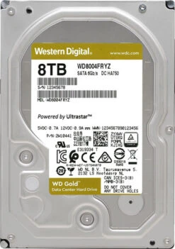 WD Gold WD8004FRYZ 8TB