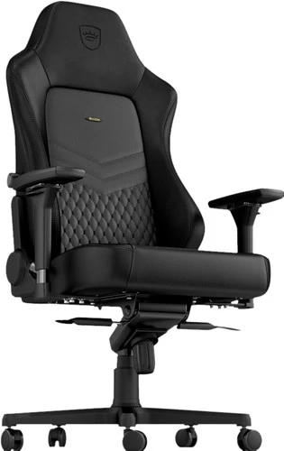 Noblechairs HERO Echt Lederen Gaming Stoel Zwart 3 Noblechairs HERO Echt Lederen Gaming Stoel Zwart