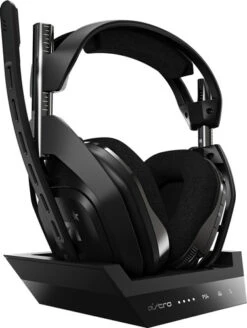 Astro A50 Draadloze Gaming Headset + Base Station Voor PS4 - Zwart