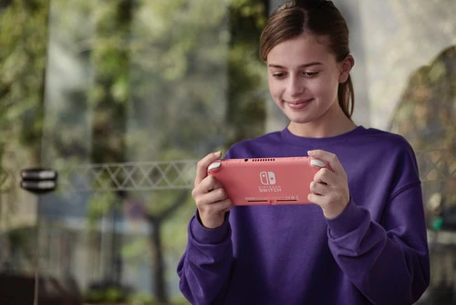 Nintendo Switch Lite Koraal 12 Nintendo Switch Lite Koraal - Afbeelding 10