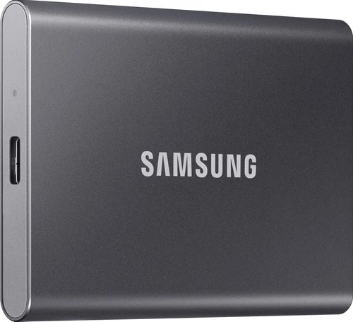 Samsung Portable SSD T7 500GB Grijs 3 Samsung Portable SSD T7 500GB Grijs