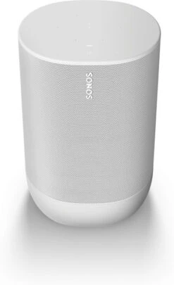 Sonos Move Wit + Muurhaak Wit -Tech Winkel 1442174