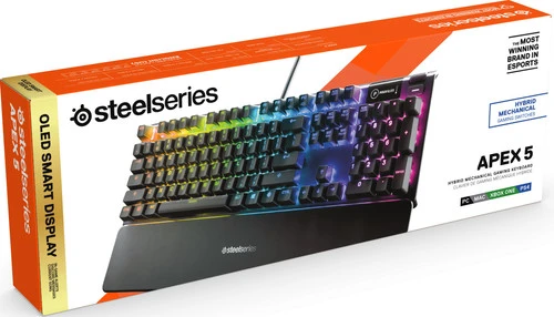 SteelSeries Apex 5 Gaming Toetsenbord Qwerty 11 SteelSeries Apex 5 Gaming Toetsenbord Qwerty - Afbeelding 9
