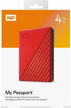 WD My Passport 4TB Red -Tech Winkel 1472684