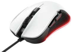 Trust GXT 922W Ybar Gaming Muis Met RGB Verlichting - Wit -Tech Winkel 1624490