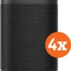 Sonos One SL Zwart 4-pack -Tech Winkel 1653078