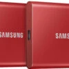 Samsung T7 Portable SSD 2TB Rood - Duo Pack