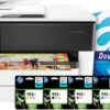 HP Officejet 7740 + 1 Set Extra Inkt + 500 Vellen A4 Papier -Tech Winkel 1665790