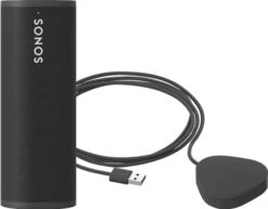 Sonos Roam Zwart + Wireless Charger