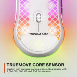 SteelSeries Aerox 3 Snow 28 SteelSeries Aerox 3 Snow -Tech Winkel 1685073