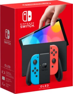 Nintendo Switch OLED Rood/Blauw + The Legend Of Zelda: Breath Of The Wild -Tech Winkel 1685797 14