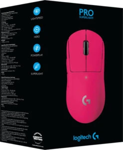 Logitech G Pro X Superlight Draadloze Gaming Muis Roze -Tech Winkel 1696730
