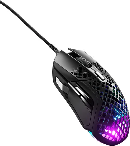 SteelSeries Aerox 5 Bedrade Gaming Muis Zwart 4 SteelSeries Aerox 5 Bedrade Gaming Muis Zwart - Afbeelding 2