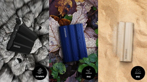 Samsung Portable SSD T7 Shield 1TB Blauw - Duo Pack 15 Samsung Portable SSD T7 Shield 1TB Blauw - Duo Pack - Afbeelding 13