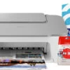 Canon® Canon PIXMA TS3451 + 1 Extra Set Inkt + 500 Vellen A4 Papier -Tech Winkel 1764051