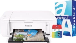 Canon® Canon PIXMA MG3650s Wit + 1 Set Extra Inkt + 500 Vellen A4 Papier
