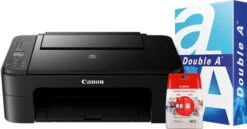 Canon® Canon PIXMA TS3355 + 1 Set Extra Inkt + 500 Vellen A4 Papier