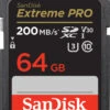 SanDisk SDXC Extreme Pro 64GB 200mb/s