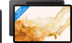 Samsung Galaxy Tab S8 Plus 12.4 Inch 256GB Wifi Grijs