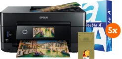 Epson® Epson Expression Premium XP-7100 + 1 Set Extra Inkt + 2.500 Vellen A4 Papier