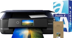 Epson® Epson Expression Photo XP-970 + 1 Set Extra Inkt + 500 Vellen A4 Papier