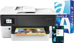 HP Officejet 7720 + 1 Set Extra Inkt + 500 Vellen A4 Papier