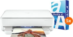 HP ENVY 6022e + 2.500 Vellen A4 Papier