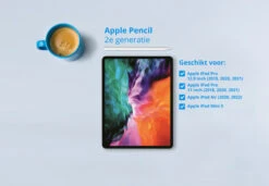 Apple IPad Pro (2022) 11 Inch 128GB Wifi + 5G Zilver + Apple Pencil 2 -Tech Winkel 1800878 21