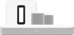 Sonos Beam Gen.2 5.1 + One SL (2x) + Sub G3 Wit