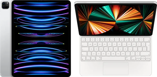 Apple IPad Pro (2022) 12.9 Inch 128GB Wifi + 5G Zilver + Magic Keyboard 3 Apple IPad Pro (2022) 12.9 Inch 128GB Wifi + 5G Zilver + Magic Keyboard