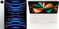 Apple IPad Pro (2022) 12.9 Inch 1TB Wifi Zilver + Magic Keyboard