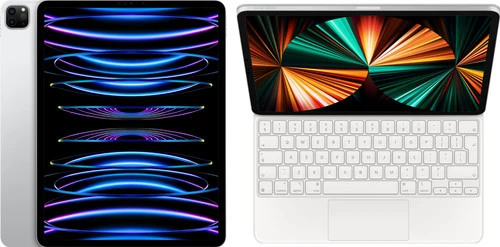 Apple IPad Pro (2022) 12.9 Inch 1TB Wifi Zilver + Magic Keyboard 3 Apple IPad Pro (2022) 12.9 Inch 1TB Wifi Zilver + Magic Keyboard
