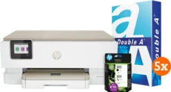 HP ENVY Photo Inspire 7220e + 1 Set Extra Inkt + 2.500 Vellen A4 Papier
