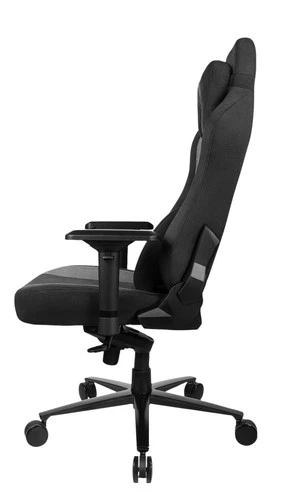 Arozzi Vernazza Supersoft Stof Gamestoel Zwart 5 Arozzi Vernazza Supersoft Stof Gamestoel Zwart - Afbeelding 3