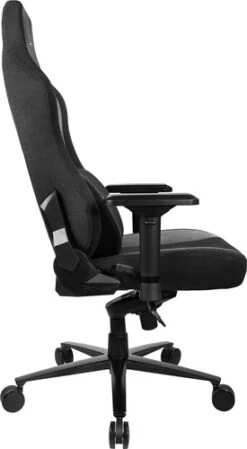 Arozzi Vernazza Supersoft Stof Gamestoel Zwart -Tech Winkel 1847975