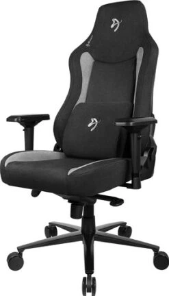 Arozzi Vernazza Supersoft Stof Gamestoel Zwart -Tech Winkel 1847978