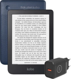 Kobo Clara 2E + BlueBuilt Quick Charge Oplader 18W