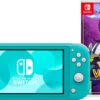 Nintendo Switch Lite Turquoise + Pokémon Violet 2 Nintendo Switch Lite Turquoise + Pokémon Violet -Tech Winkel 1849624