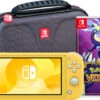 Nintendo Switch Lite Geel + Pokémon Violet + Bigben Beschermtas 1 Nintendo Switch Lite Geel + Pokémon Violet + Bigben Beschermtas -Tech Winkel 1849625