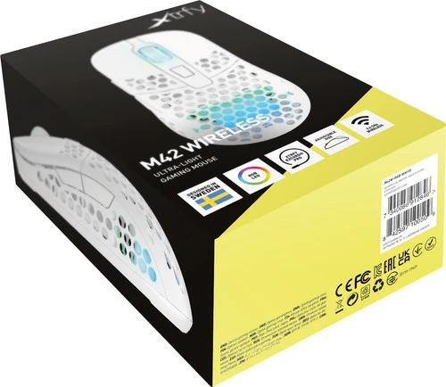 Xtrfy M42 Wireless Gaming Muis Wit 16 Xtrfy M42 Wireless Gaming Muis Wit - Afbeelding 14