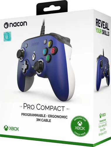 NACON Officiële Bedrade Xbox X Pro Controller Blauw 8 NACON Officiële Bedrade Xbox X Pro Controller Blauw - Afbeelding 6