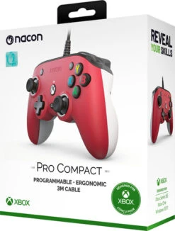 NACON Officiële Bedrade Xbox X Pro Controller Rood 13 NACON Officiële Bedrade Xbox X Pro Controller Rood -Tech Winkel 1856311