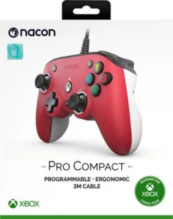 NACON Officiële Bedrade Xbox X Pro Controller Rood 12 NACON Officiële Bedrade Xbox X Pro Controller Rood -Tech Winkel 1856312